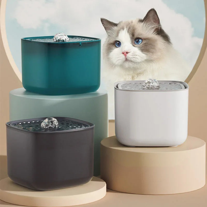 101oz/3L Pet Water Fountain
