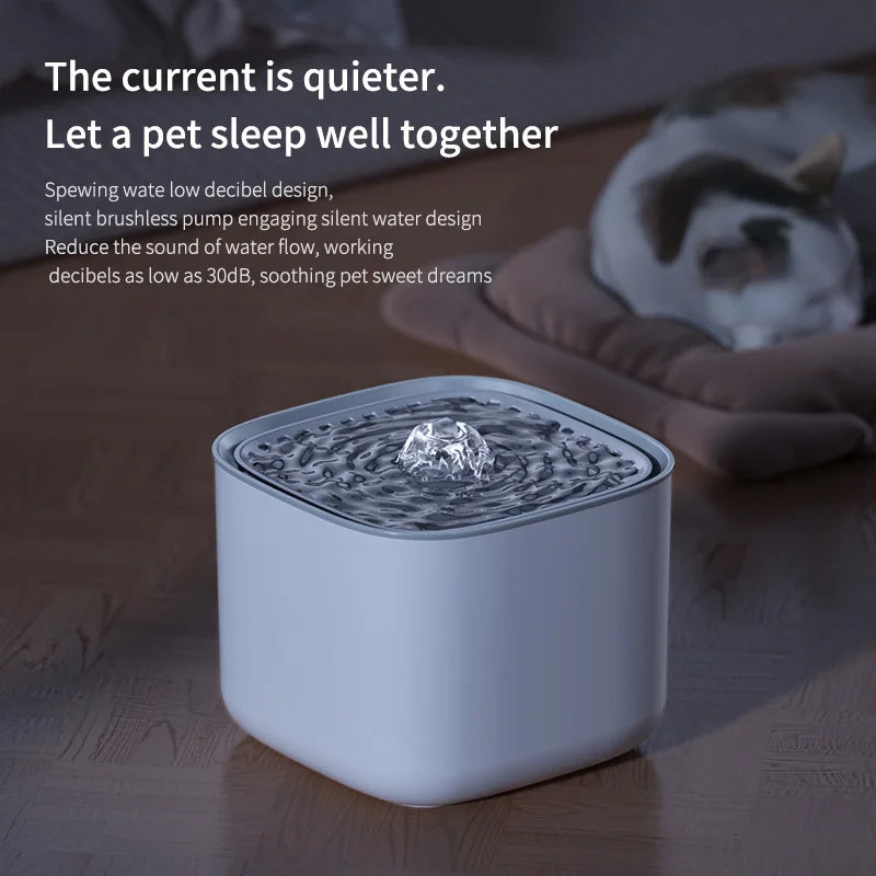 101oz/3L Pet Water Fountain