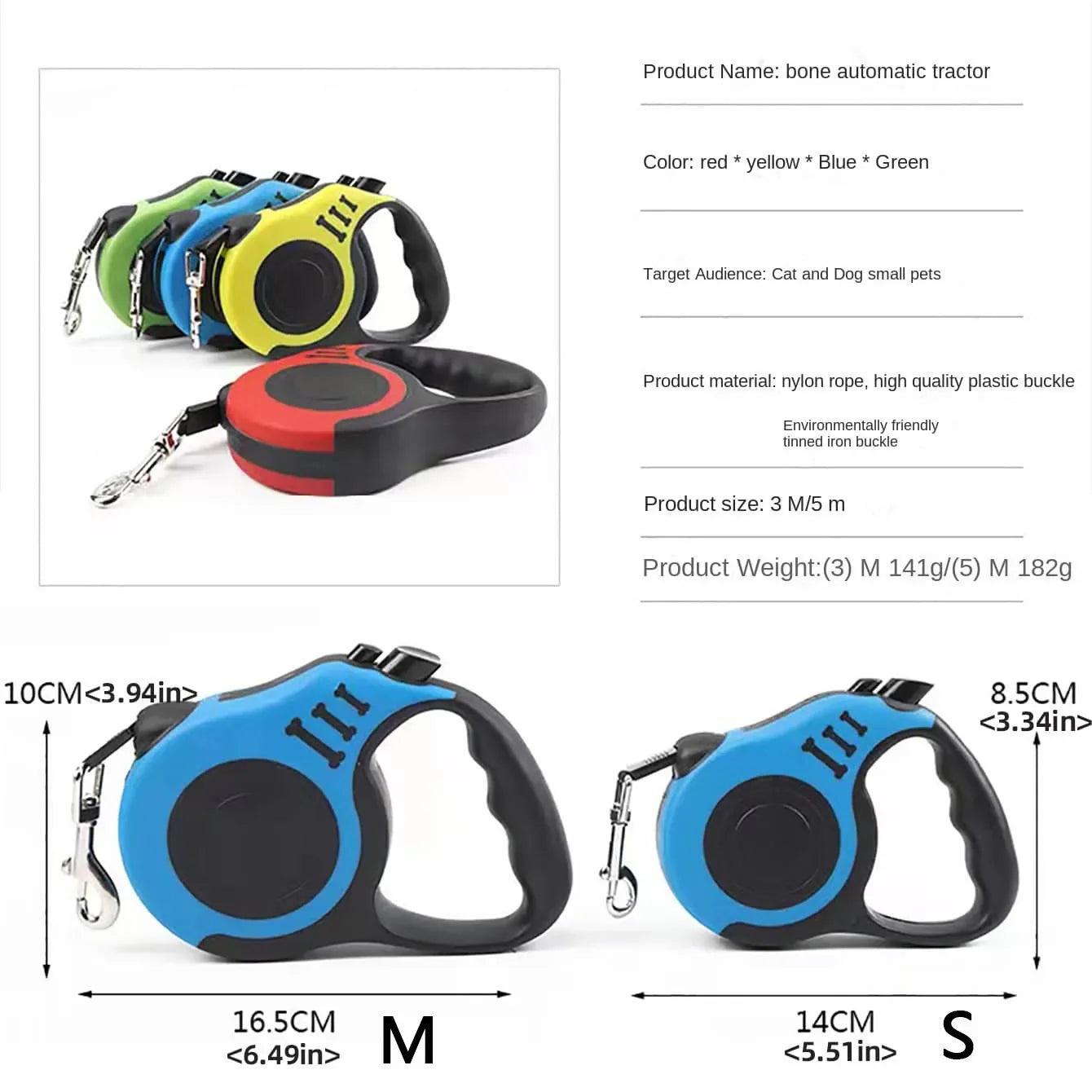 Automatic Telescopic Traction Rope