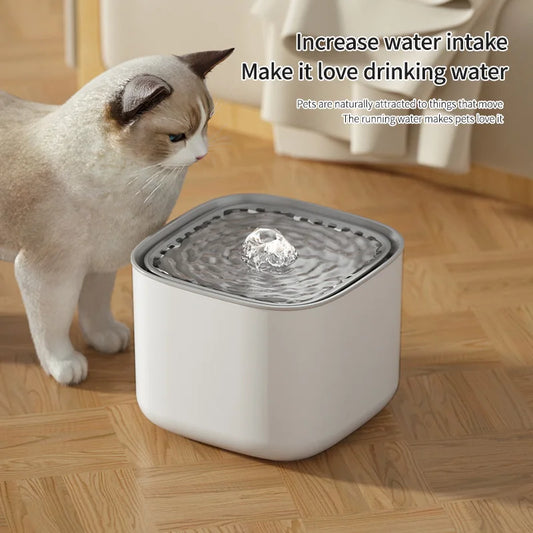 3L Cat Water Fountain Auto Recirculate